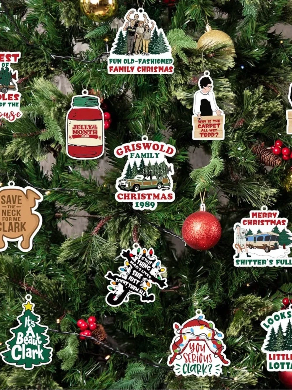 🎃Griswold Family Christmas Wooden Ornament - Your Choice